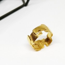 ANILLO TESSEL DORADO