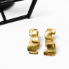 PENDIENTES TESSEL DORADOS
